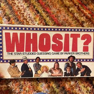 1976 Whosit? Parker Brothers board game.